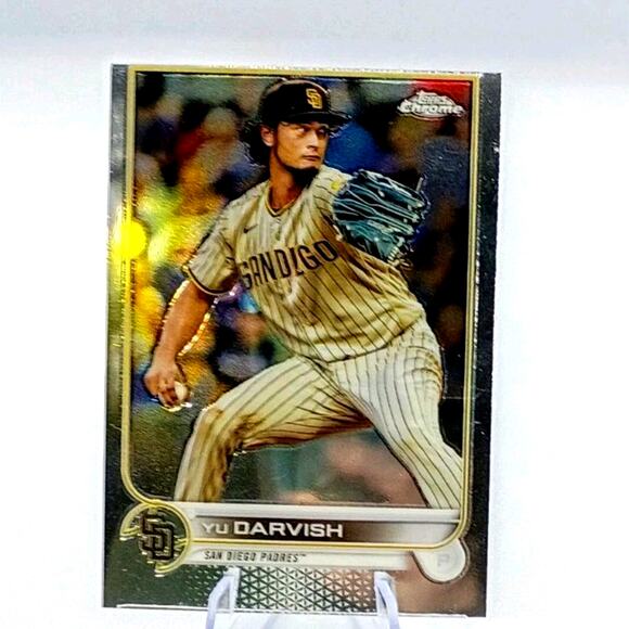 2022 Topps Chrome - Yu Darvish, San Diego Padres #191 - Picture 4 of 6